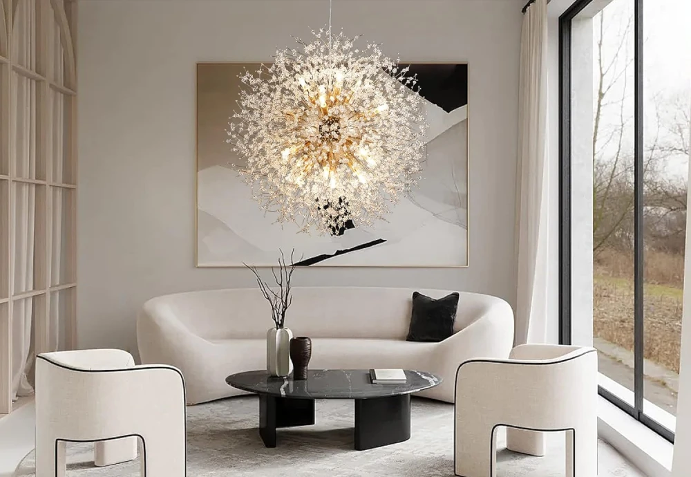 globe ball chandelier