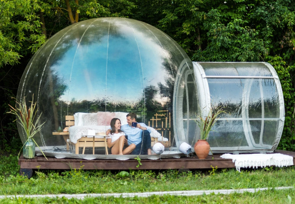 travel inflatable bubble tent