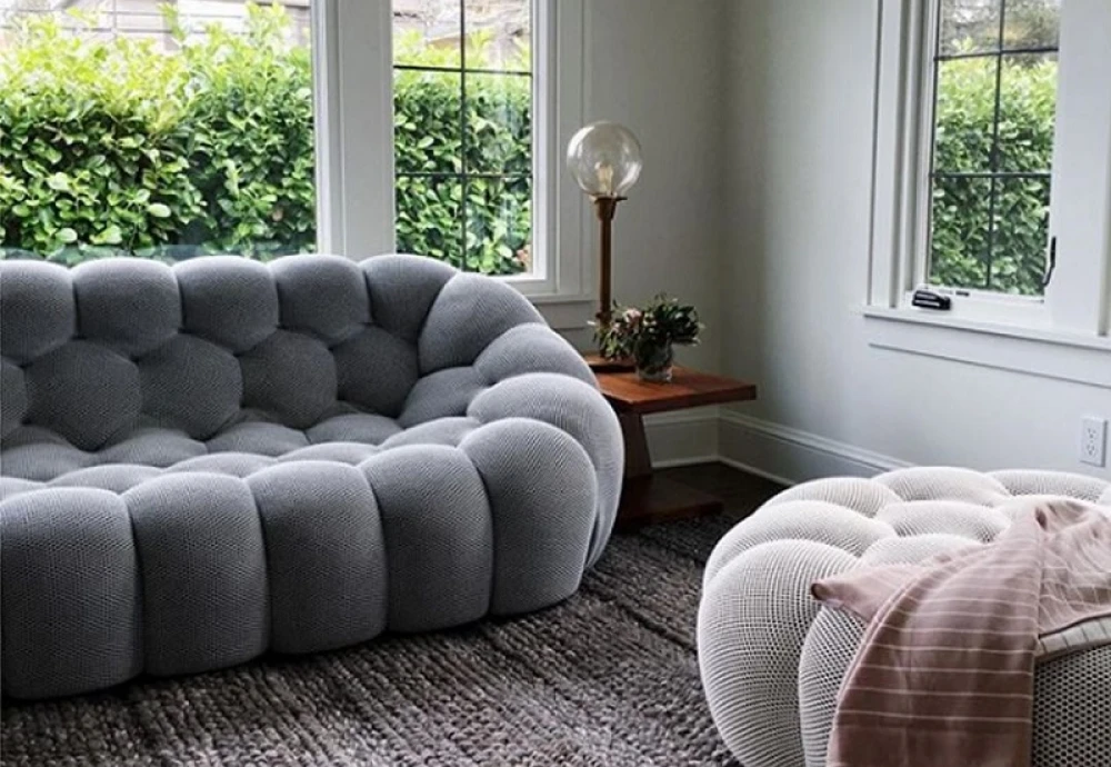 cream bubble sofa