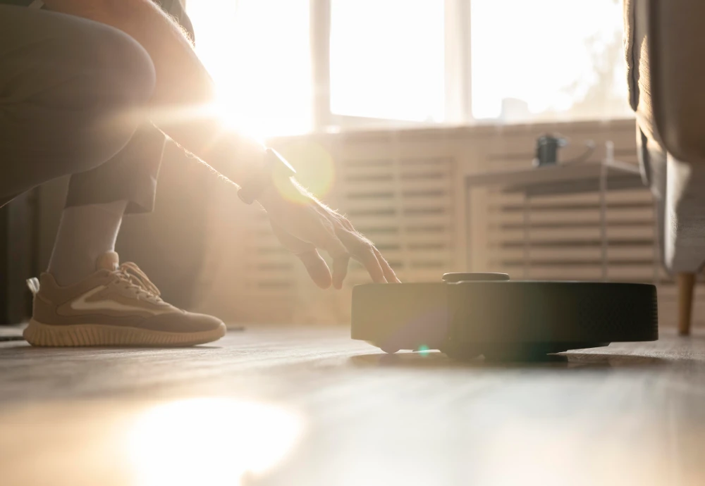 robot vacuum pet hair self cleaning